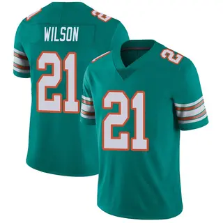 Miami Dolphins Youth Marco Wilson Limited Alternate Vapor Untouchable Jersey - Aqua