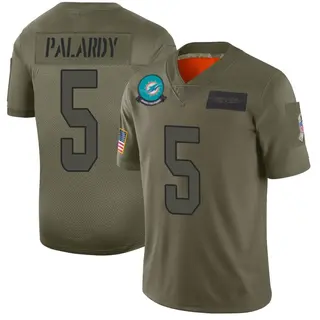 Miami Dolphins Youth Michael Palardy Limited 2019 Salute to Service Jersey - Camo