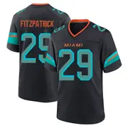 Miami Dolphins Youth Minkah Fitzpatrick Game Pitch 2025 Rivalries Collection Jersey - Blue