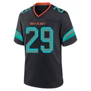 Miami Dolphins Youth Minkah Fitzpatrick Game Pitch 2025 Rivalries Collection Jersey - Blue