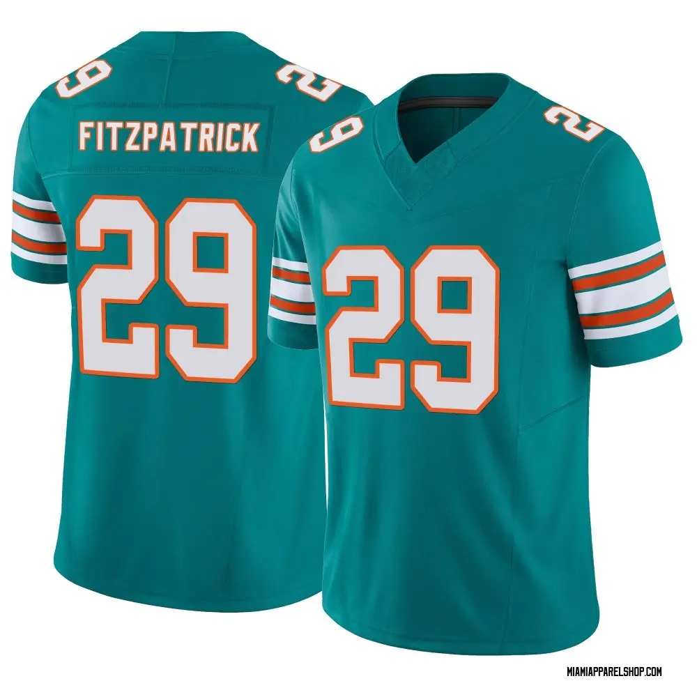 Miami Dolphins Youth Minkah Fitzpatrick Limited Alternate Vapor F.U.S.E. Jersey - Aqua