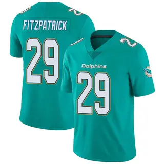 Miami Dolphins Youth Minkah Fitzpatrick Limited Team Color Vapor Untouchable Jersey - Aqua