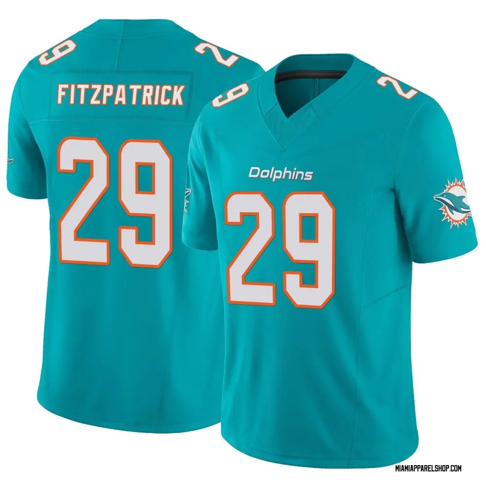 Miami Dolphins Youth Minkah Fitzpatrick Limited Vapor F.U.S.E. Jersey - Aqua