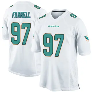 Miami Dolphins Youth Neil Farrell Game Jersey - White