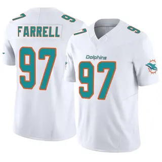 Miami Dolphins Youth Neil Farrell Limited Vapor F.U.S.E. Jersey - White