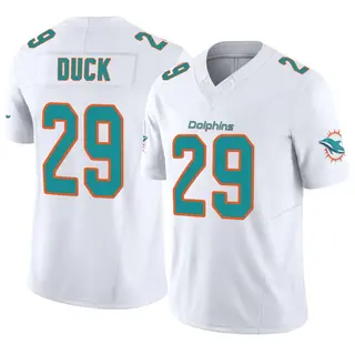 Miami Dolphins Youth Storm Duck Limited Vapor F.U.S.E. Jersey - White