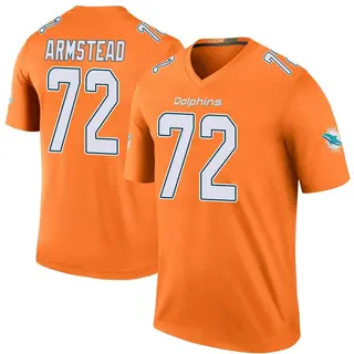 Miami Dolphins Youth Terron Armstead Legend Color Rush Jersey - Orange