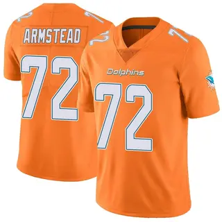Miami Dolphins Youth Terron Armstead Limited Color Rush Jersey - Orange