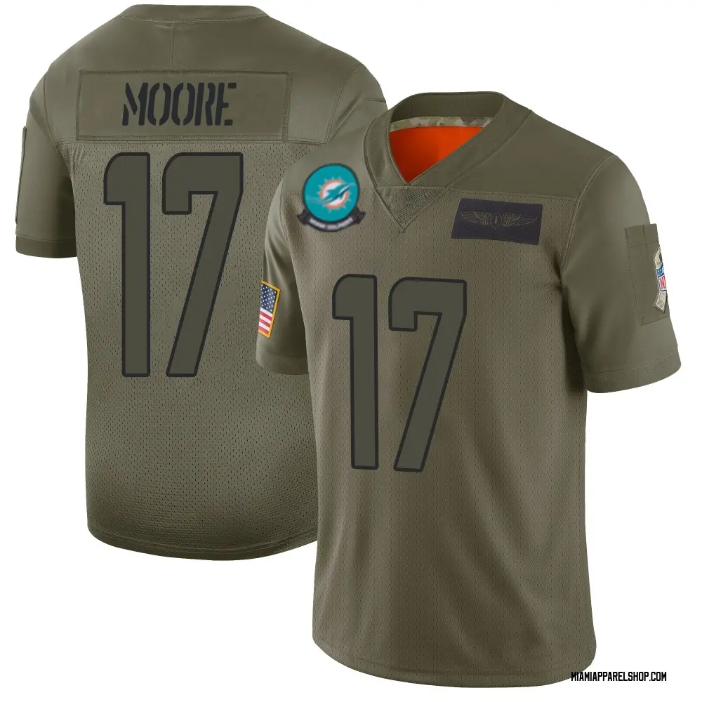 Miami Dolphins Youth Trey Moore Limited 2019 Salute to Service Jersey - Camo