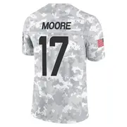 Miami Dolphins Youth Trey Moore Limited 2024 Salute to Service Jersey - Arctic Camo