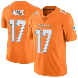 Miami Dolphins Youth Trey Moore Limited Color Rush Jersey - Orange