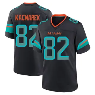 Miami Dolphins Youth Will Kacmarek Game Pitch 2025 Rivalries Collection Jersey - Blue