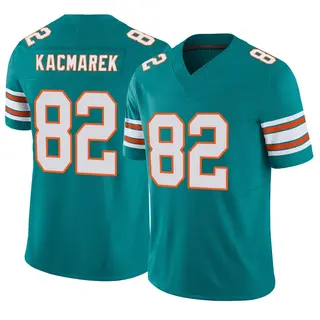 Miami Dolphins Youth Will Kacmarek Limited Alternate Vapor F.U.S.E. Jersey - Aqua