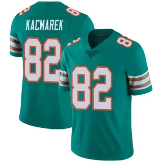 Miami Dolphins Youth Will Kacmarek Limited Alternate Vapor Untouchable Jersey - Aqua
