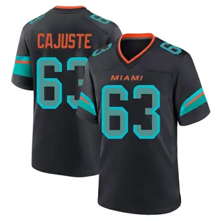 Miami Dolphins Youth Yodny Cajuste Game Pitch 2025 Rivalries Collection Jersey - Blue